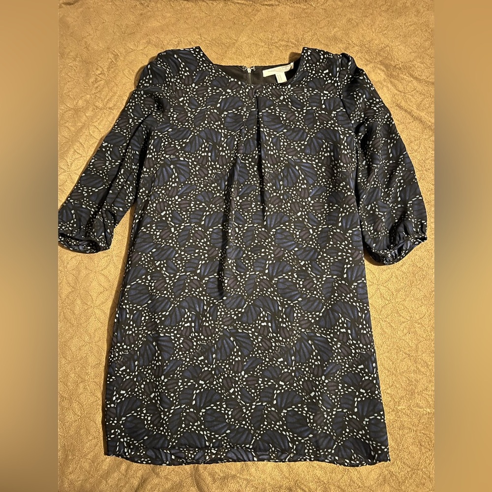 Forever 21 tunic style dress. Blue pattern. Medium